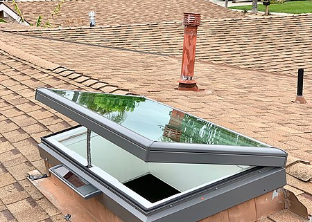 replace skylights with new roof