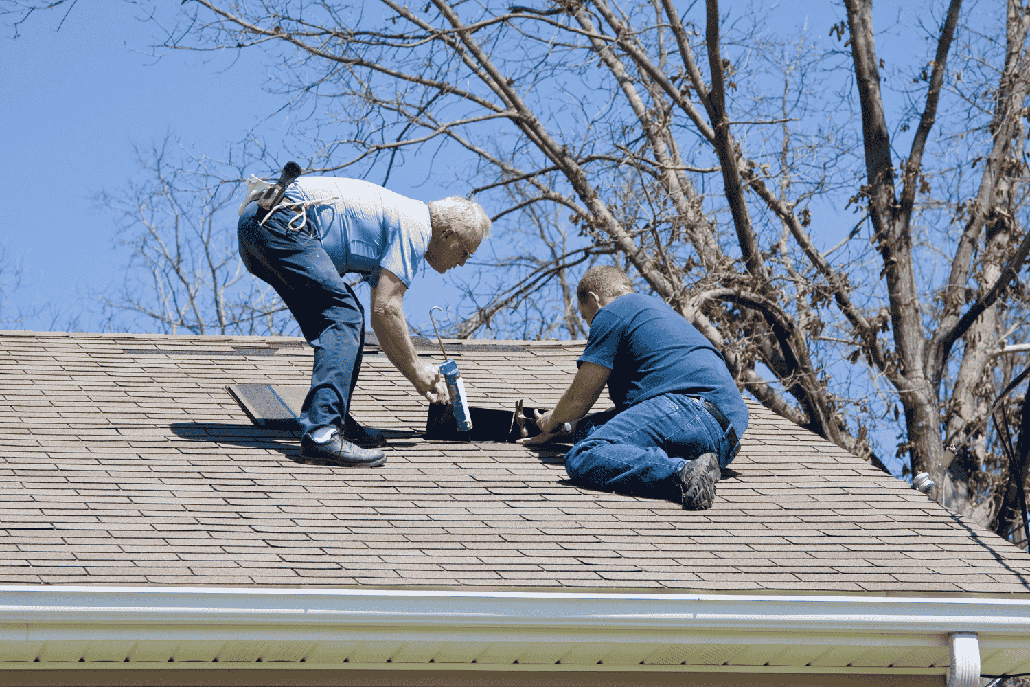 Essential steps for roofline repair including inspection.